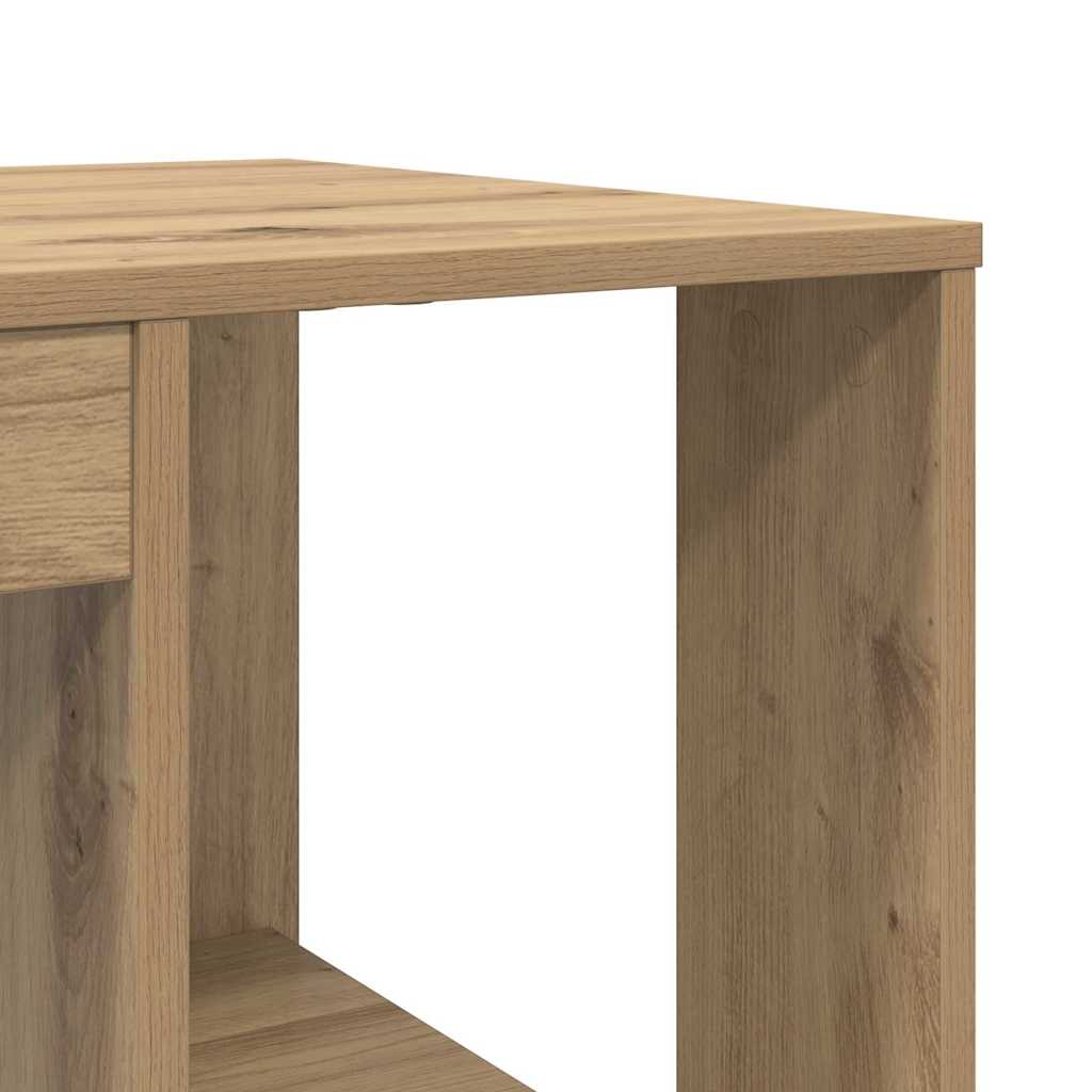Skrivebord Artisan Eik Konstruert tre 130 x 50,5 x 75 cm