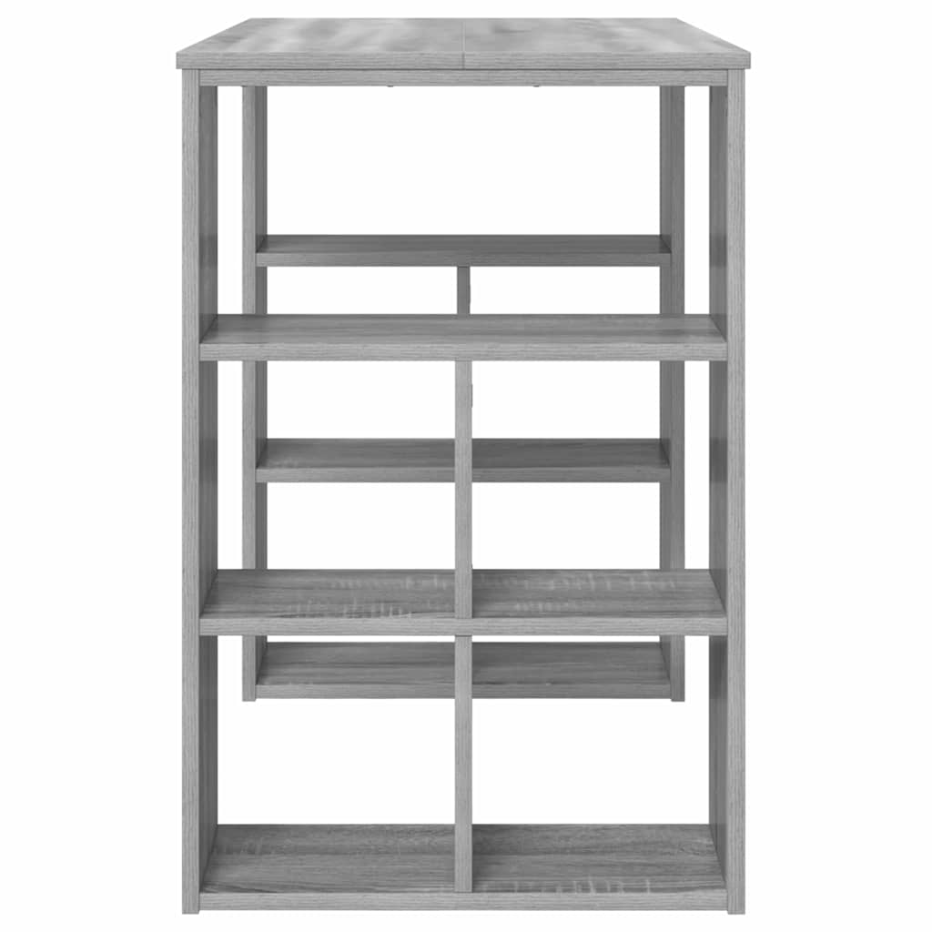 Skrivebord Grå Sonoma Konstruert tre 90 x 50 x 75 cm