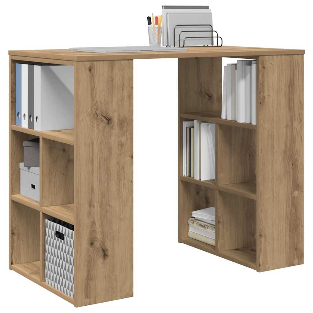 Skrivebord Artisan Eik Konstruert tre 90 x 50 x 75 cm
