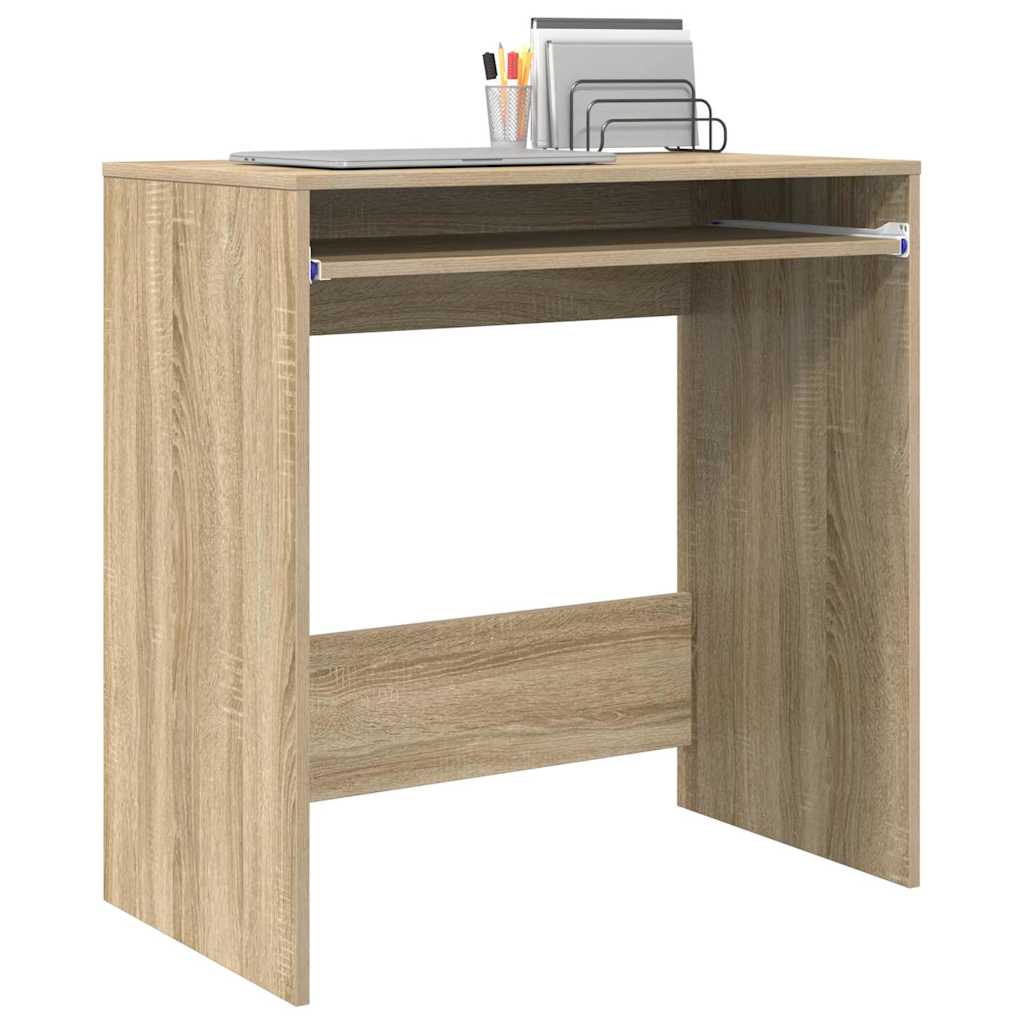 Skrivebord Sonoma eik 77,5 x 43 x 79 cm Konstruert tre