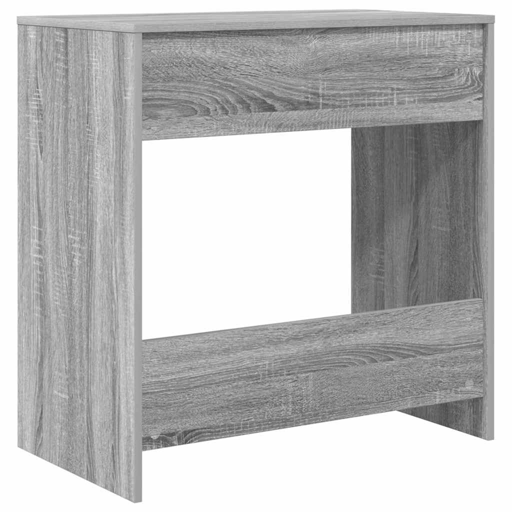 Skrivebord Grå Sonoma 77,5 x 43 x 79 cm Konstruert tre