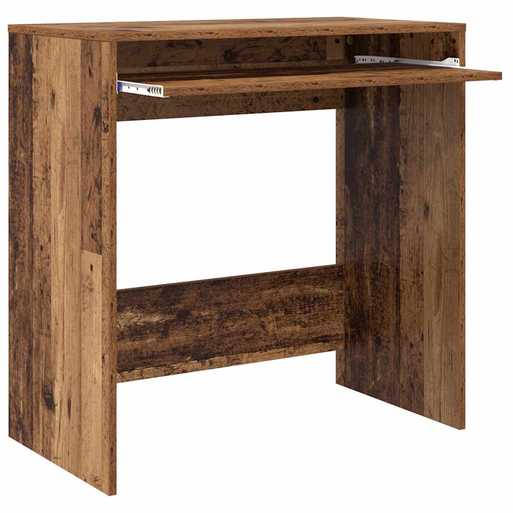 Skrivebord med skuff Gamle tre 77,5 x 43 x 79 cm Konstruert tre