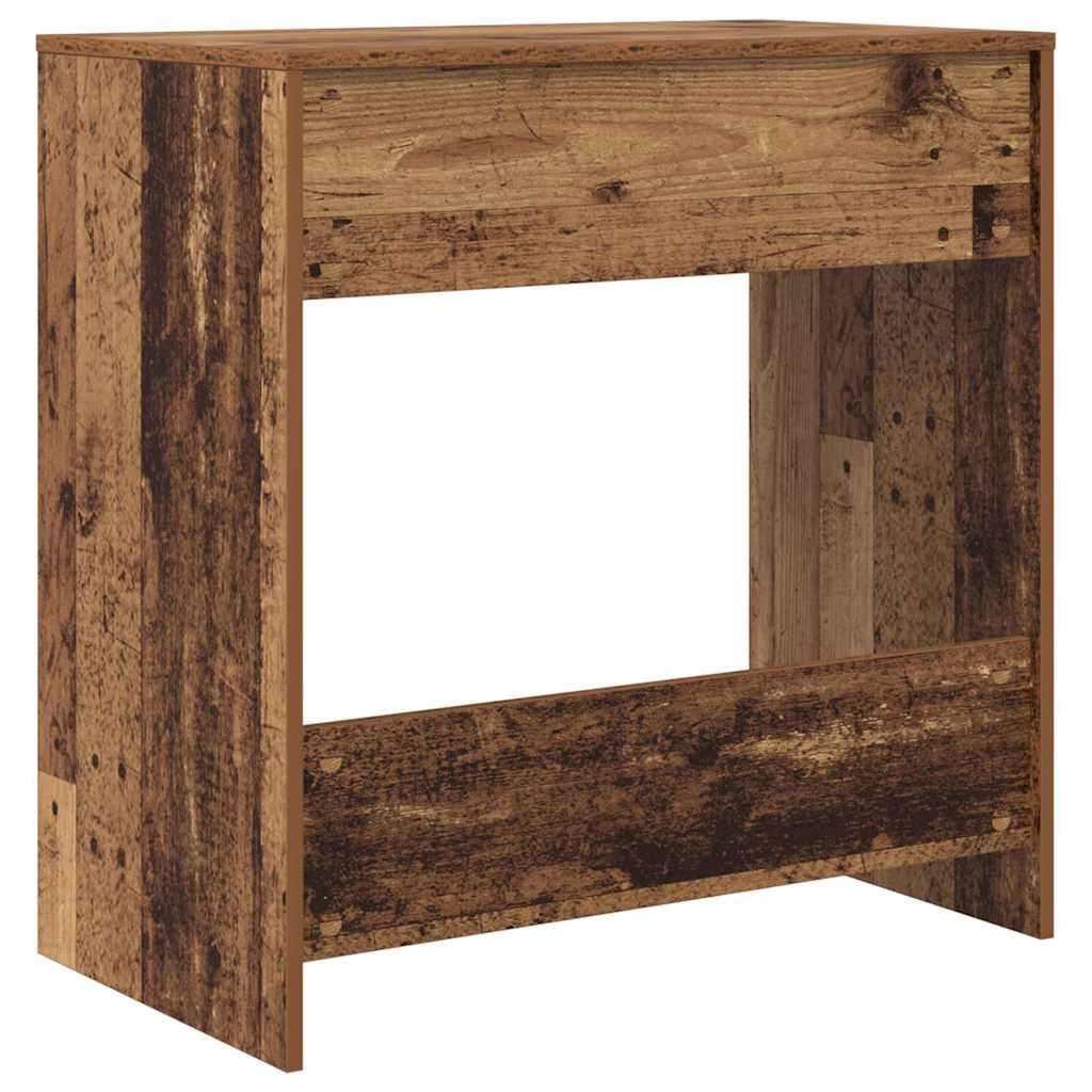 Skrivebord med skuff Gamle tre 77,5 x 43 x 79 cm Konstruert tre