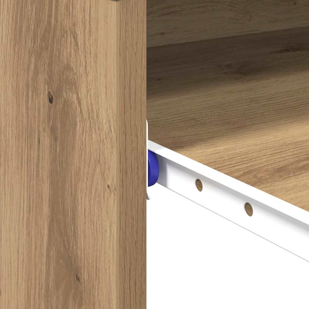 Skrivebord Artisan Eik Konstruert tre 77,5 x 43 x 79 cm