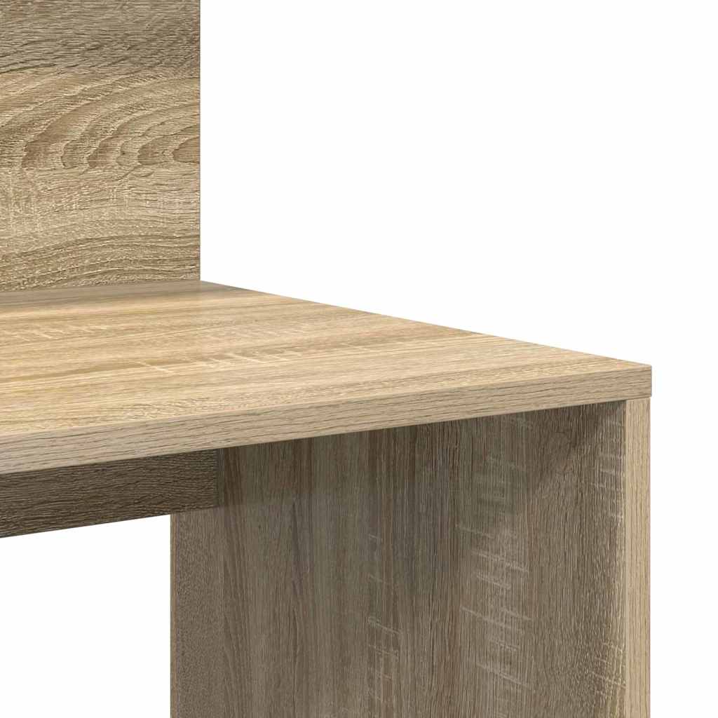 Skrivebord Sonoma eik 90 x 48 x 101,5 cm Konstruert tre