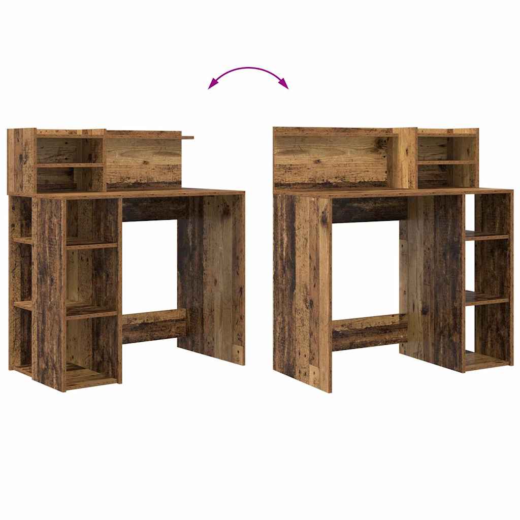 Skrivebord Gamle tre 90 x 48 x 101,5 cm Konstruert tre