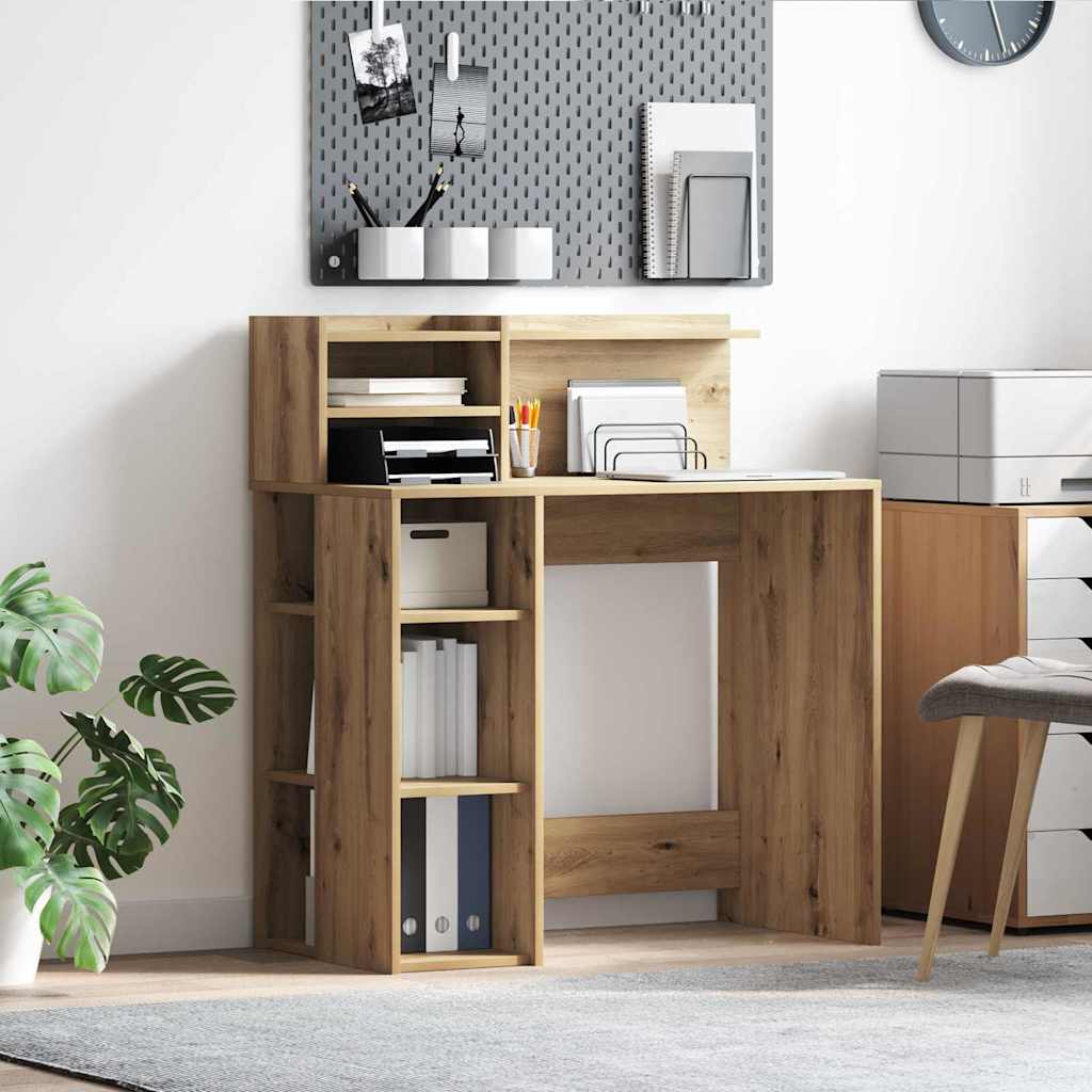 Skrivebord Artisan Eik Konstruert tre 90 x 48 x 101,5 cm