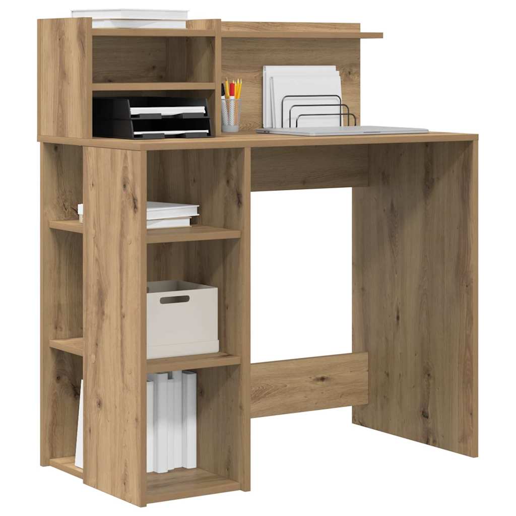 Skrivebord Artisan Eik Konstruert tre 90 x 48 x 101,5 cm