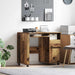 Skrivebord med hjul Gamle tre 91 x 50 x 77 cm Konstruert tre