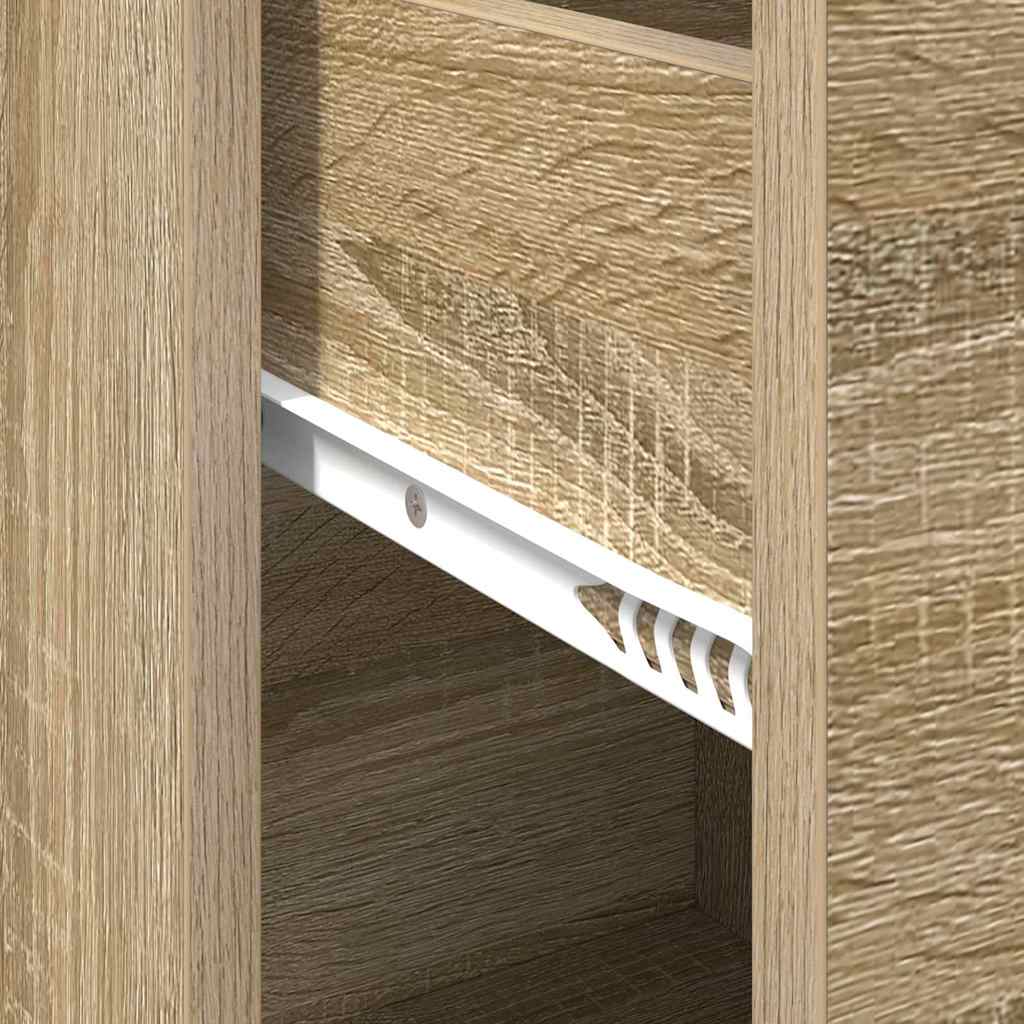 Serviesskap Sonoma eik 38 x 34.5 x 75 cm Konstruert tre