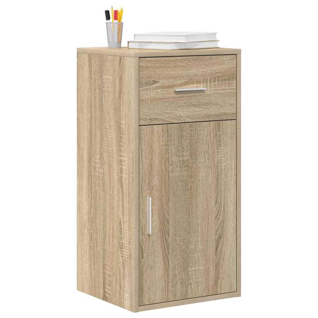 Serviesskap Sonoma eik 38 x 34.5 x 75 cm Konstruert tre