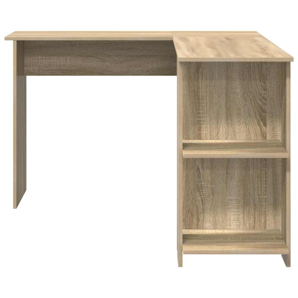 Hjørneskrivebord Sonoma eik 140 x 113,5 x 75 cm Konstruert tre