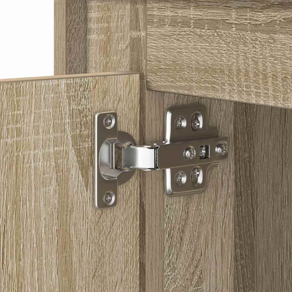 Nattbordskap med Sonoma eik 44 x 34,5 x 45 cm Konstruert tre