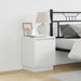 Nattbordskap 2 pcs Hvit 39 x 34,5 x 50 cm Konstruert tre
