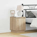 Nattbordskap 2 pcs Sonoma eik 39 x 34,5 x 50 cm Konstruert tre