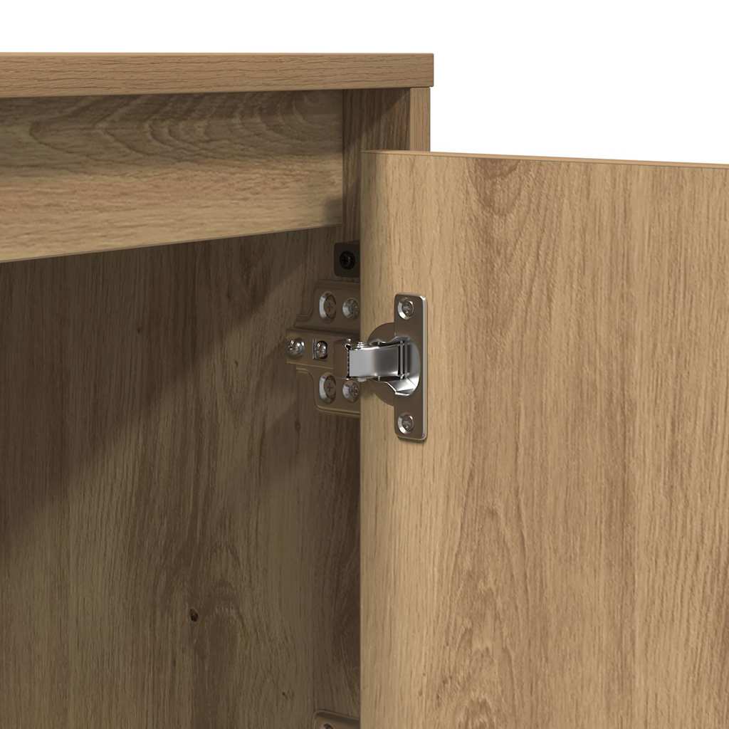 Nattbordskap med artisan eik 39 x 34.5 x 50 cm Konstruert tre