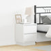 Nattbordskap 2 pcs Hvit 39 x 34,5 x 50 cm Konstruert tre