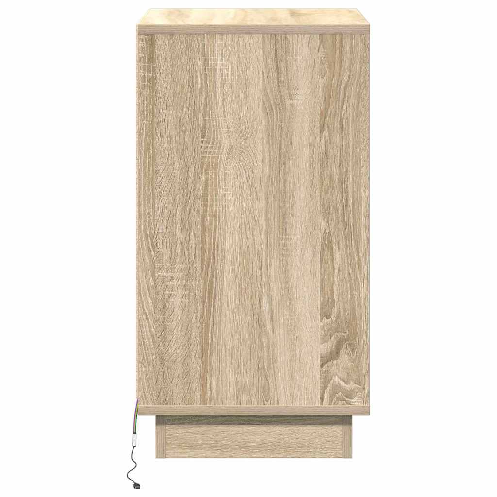 Nattbordskap Sonoma eik 39 x 34,5 x 65 cm Konstruert tre