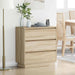 Nattbordskap Sonoma eik 71 x 34,5 x 75 cm Konstruert tre