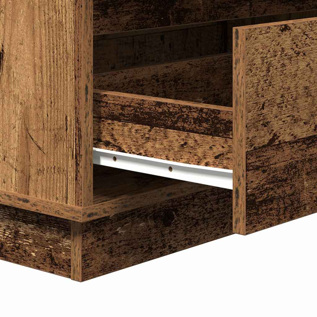 Nattbordskap Gammelt tre 71 x 34,5 x 75 cm Konstruert tre