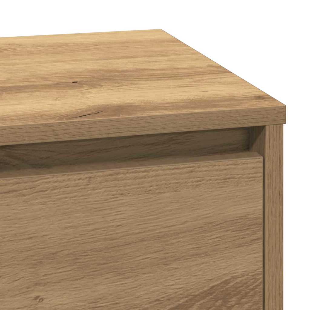 Nattbordskap Artisan Eik 71 x 34,5 x 75 cm Konstruert tre