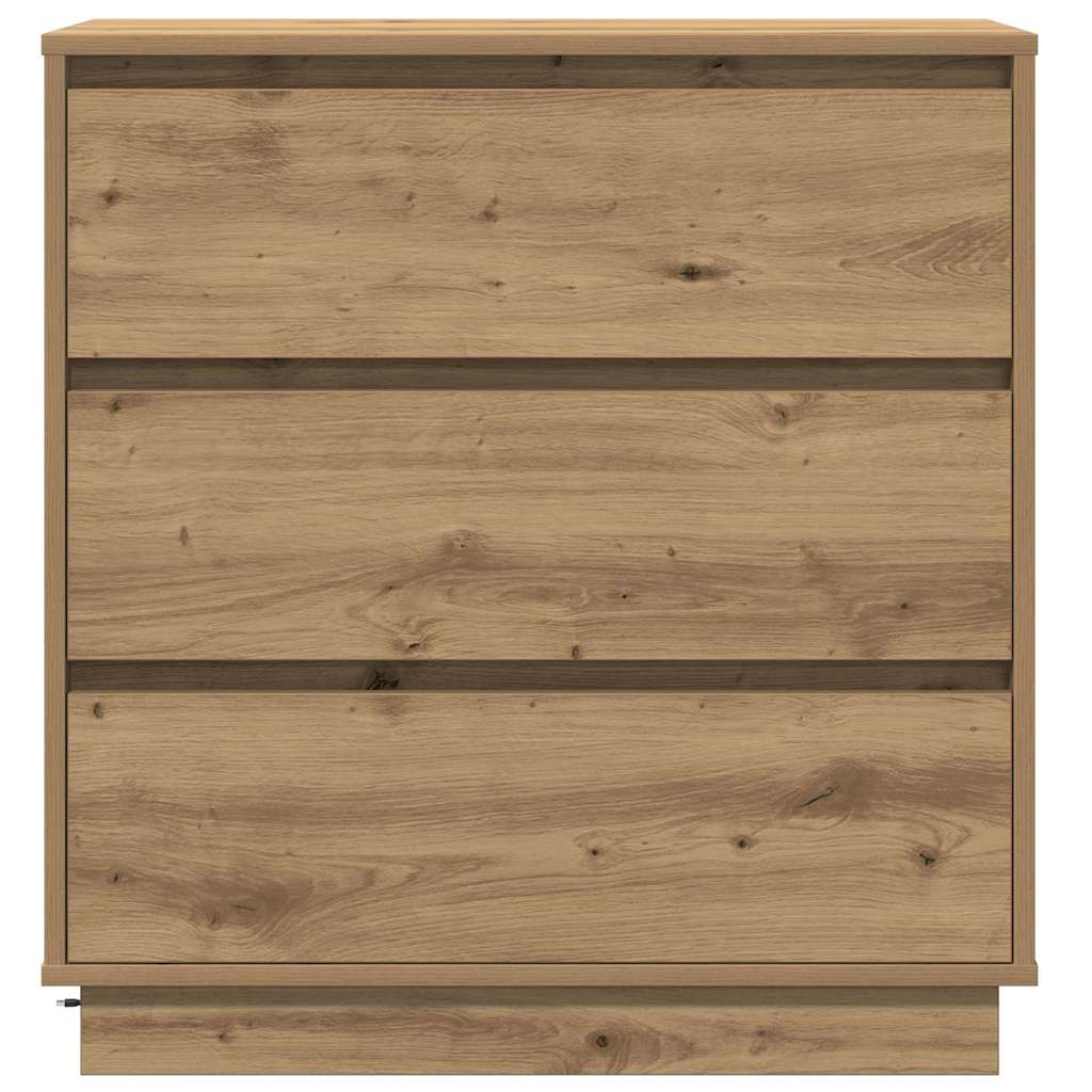 Nattbordskap Artisan Eik 71 x 34,5 x 75 cm Konstruert tre