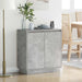 LED sideboard for Betonggrå 71 x 34,5 x 75 cm Konstruert tre