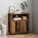 LED sideboard Gammelt tre 71 x 34,5 x 75 cm Konstruert tre