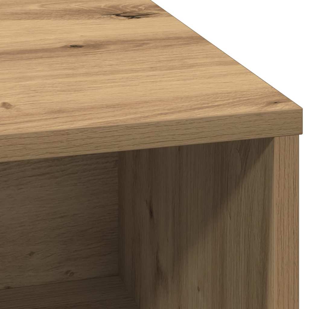 LED sideboard Artisan Eik 71 x 34,5 x 75 cm Konstruert tre