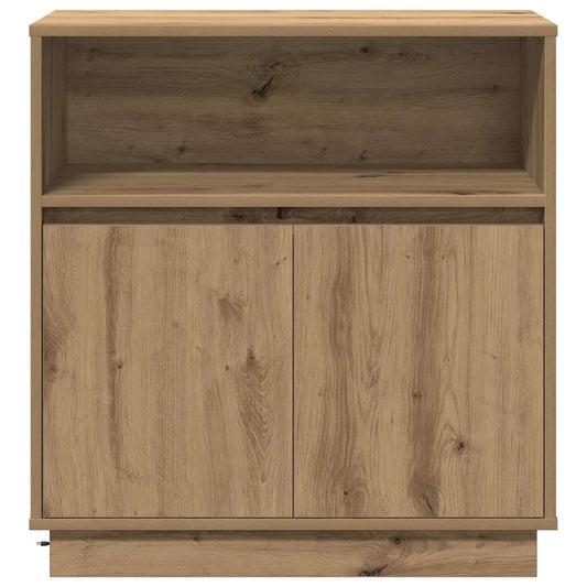 LED sideboard Artisan Eik 71 x 34,5 x 75 cm Konstruert tre