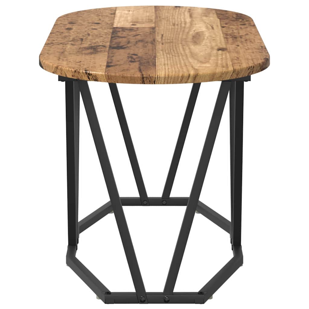 Kaffebord Gamle tre 80 x 40 x 40.5 cm Ingeniørtre og metall
