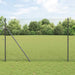 Gjerdepåle Grå 10 x 1,5 m (13 mm nett) Stål og PVC vidaXL