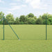 Svweiende trådgjerde med spisser 25 x 1,5 m (B x H)