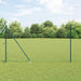 Svweiende trådgjerde med spisser 100 x 1,5 m (B x H)