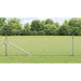 Svweiende trådgjerde med spisser 25 x 0,8 m (B x H)