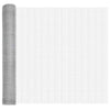 Gjerde med innlegg. sølv 1.2 x 25 m PVC-belagt stål