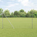Svweiende trådgjerde med spisser 100 x 1,5 m (B x H)