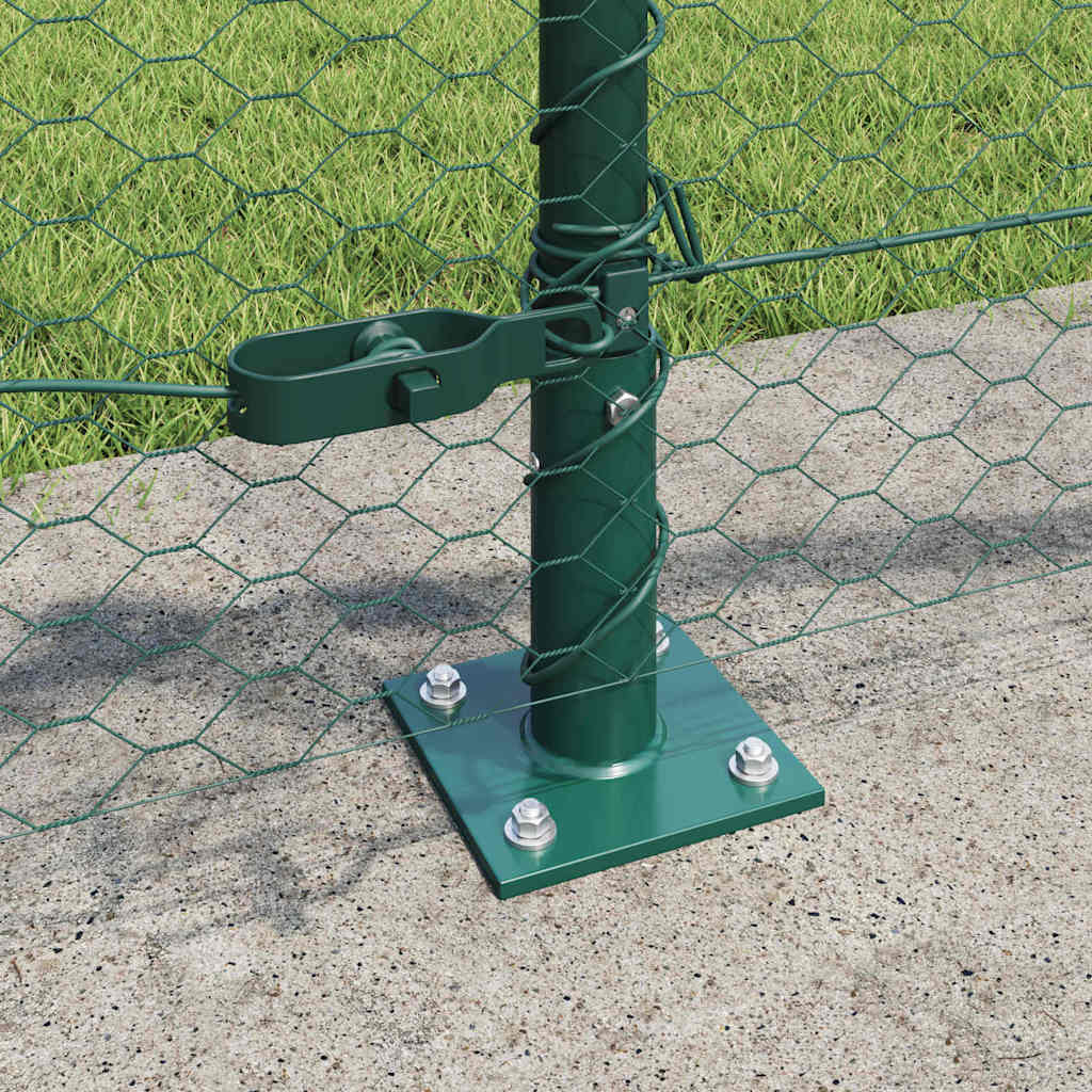 Sveistgjerde med Betongbase 50 x 0,6 m (B x H) PVC-belagt stål