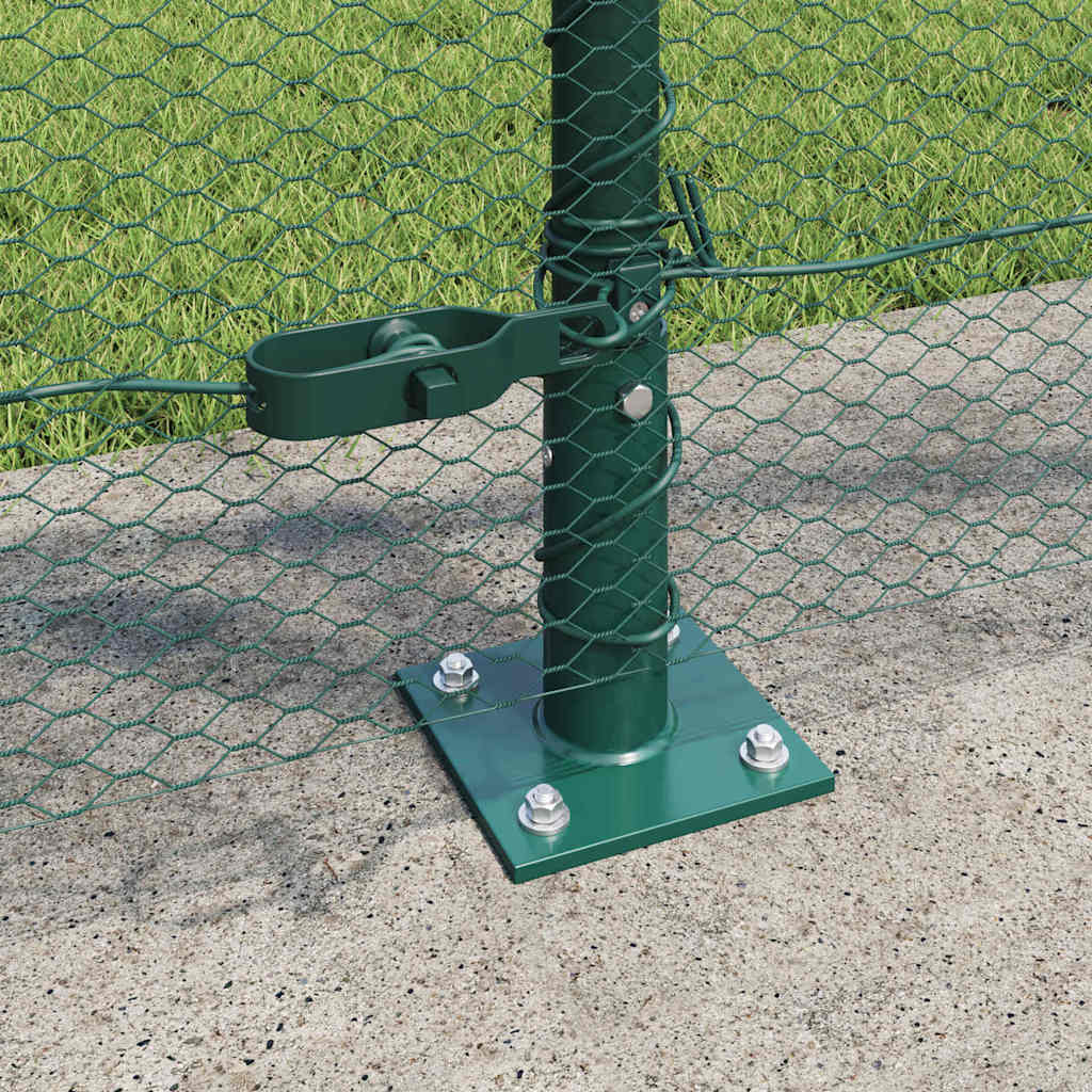 Sveistgjerde med Betongbase 50 x 1 m (B x H) PVC-belagt stål