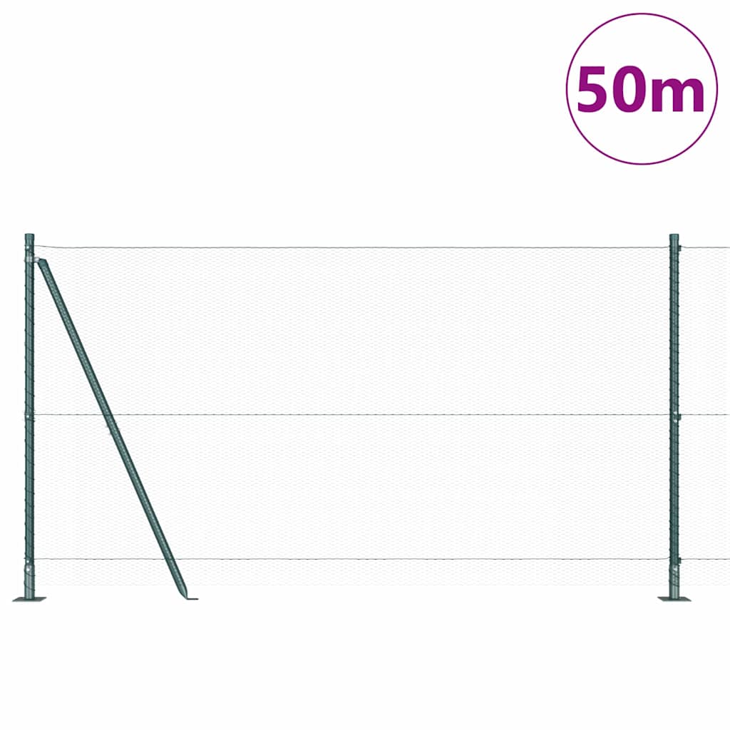 Sveistgjerde med Betongbase 50 x 1,2 m (B x H) PVC-belagt stål