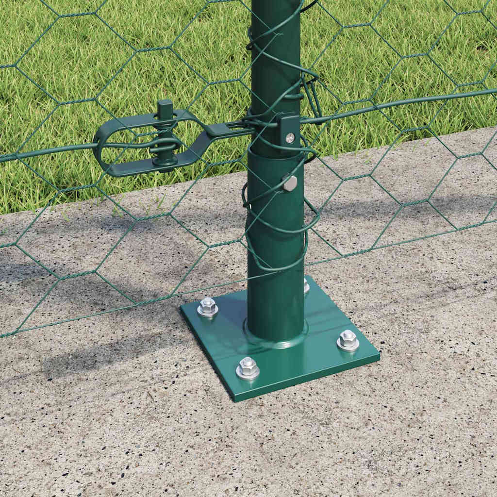 Sveistgjerde med Betongbase 50 x 1,2 m (B x H) PVC-belagt stål