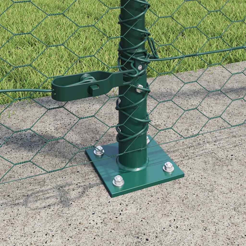 Sveistgjerde med Betongbase 50 x 1,4 m (B x H) PVC-belagt stål