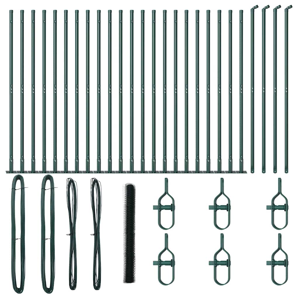 Sveistgjerde med Betongbase 50 x 1,4 m (B x H) PVC-belagt stål