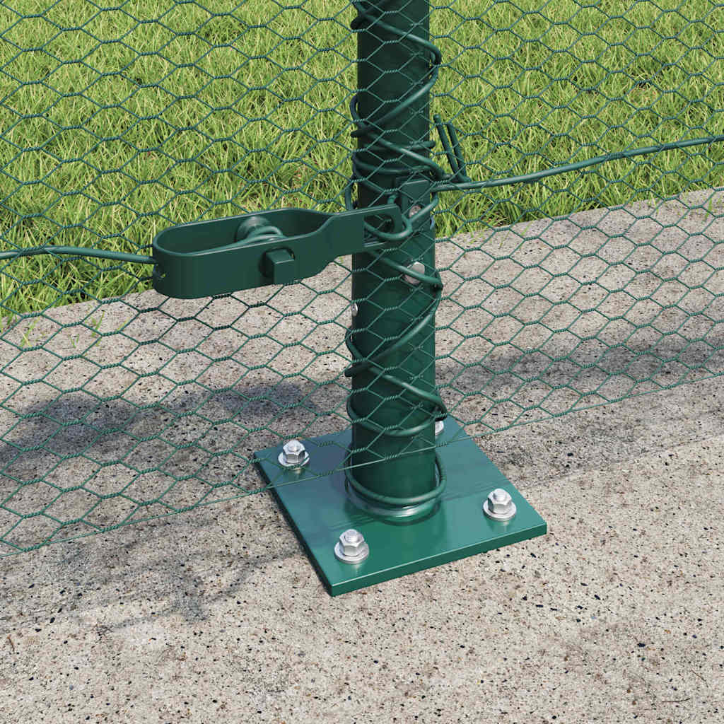 Sveistgjerde med Betongbase 100 x 0,6 m (B x H) PVC-belagt stål