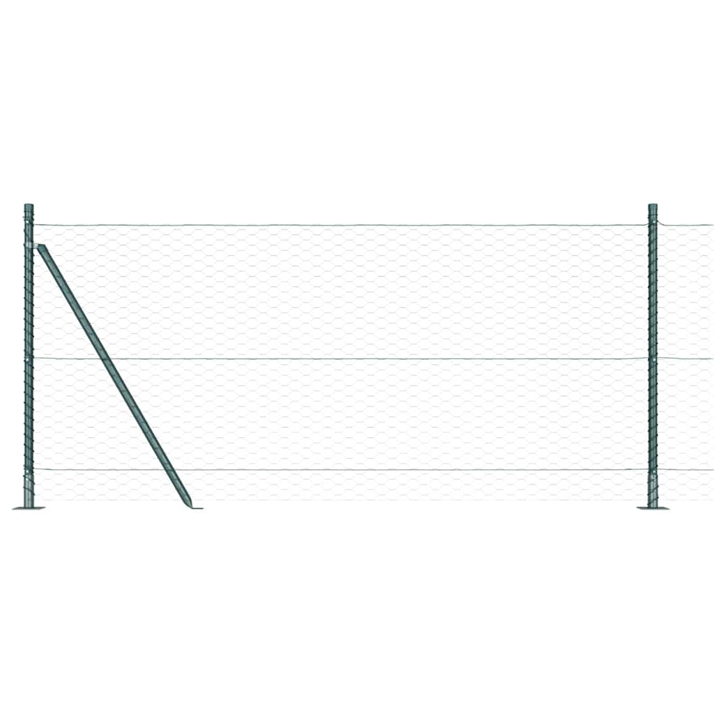 Sveistgjerde med Betongbase 100 x 0,8 m (B x H) PVC-belagt stål