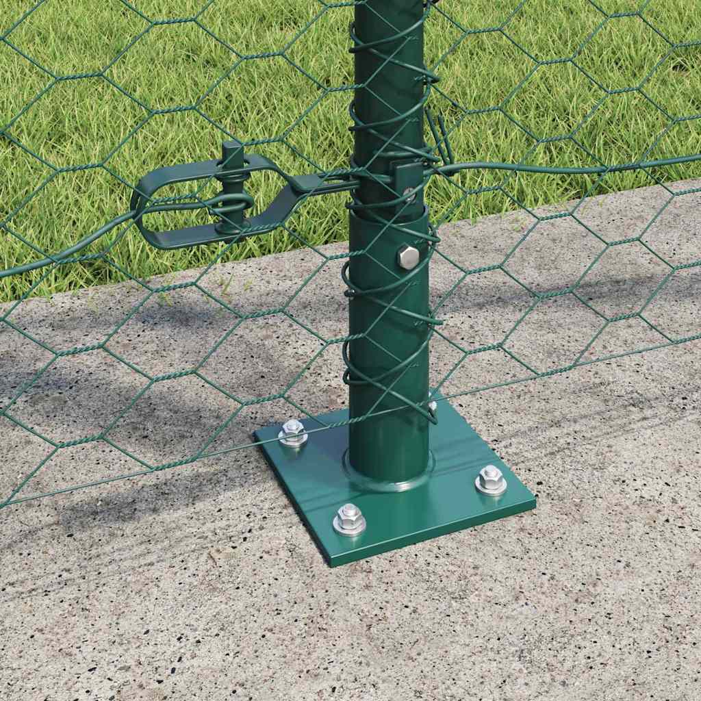 Sveistgjerde med Betongbase 100 x 1,2 m (B x H) PVC-belagt stål