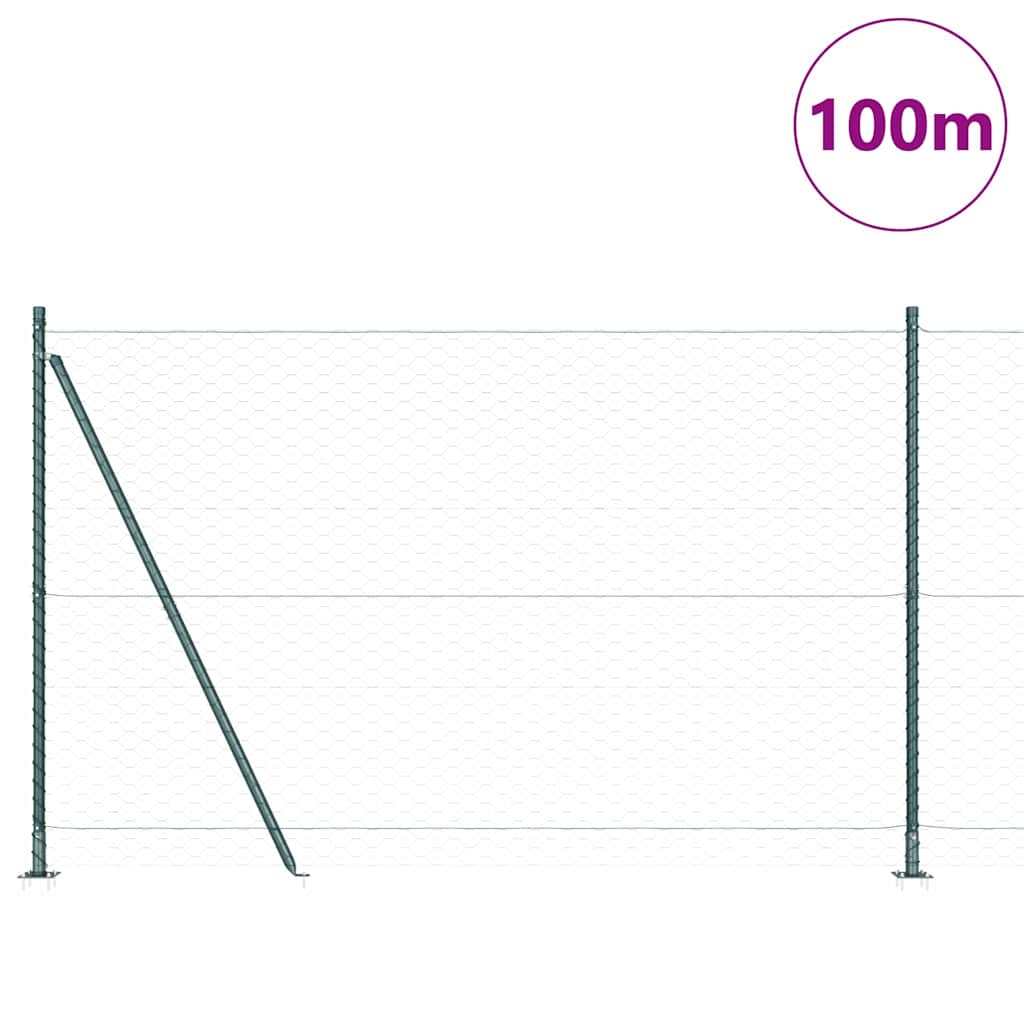 Sveistgjerde med Betongbase 100 x 1,6 m (B x H) PVC-belagt stål