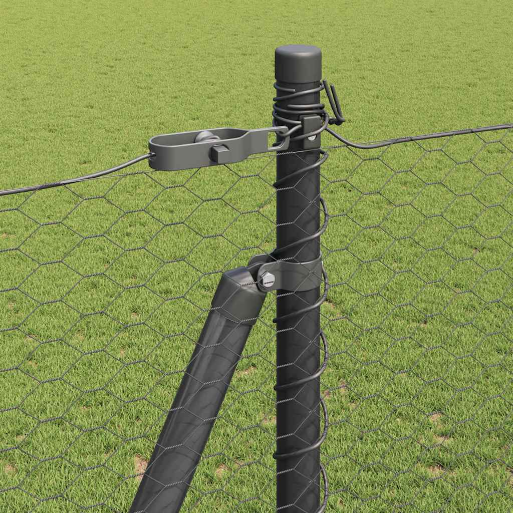 Sveistgjerde med Betongbase 100 x 1,6 m (B x H) PVC-belagt stål