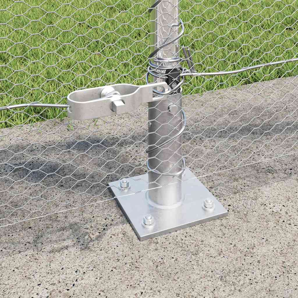 Sveistgjerde med Betongbase 10 x 0,8 m (B x H)