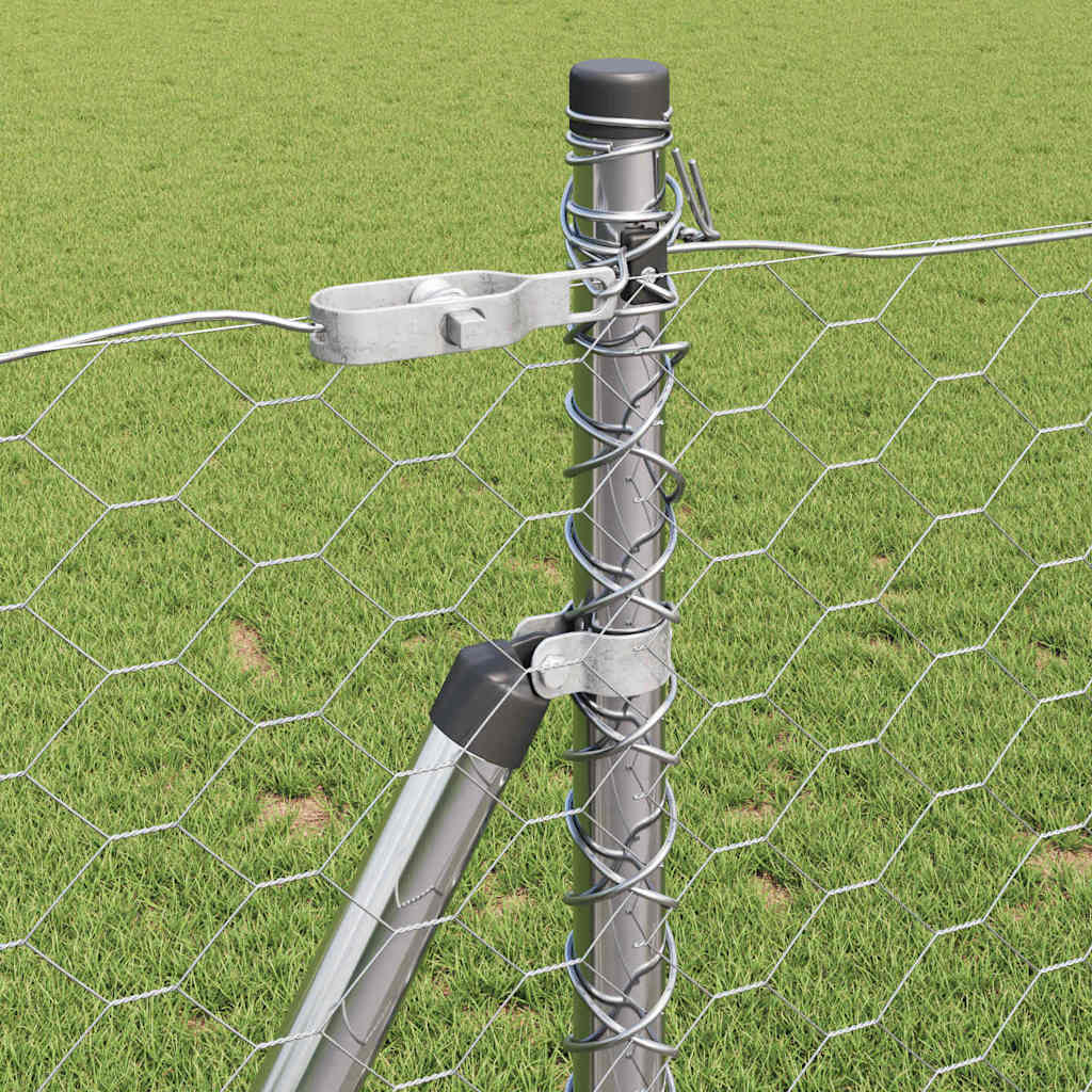Sveistgjerde med Betongbase 10 x 1 m (B x H)